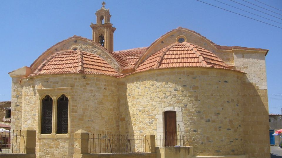 The church of the miracle Saints, Kyprianos and Ioustini in Menoiko