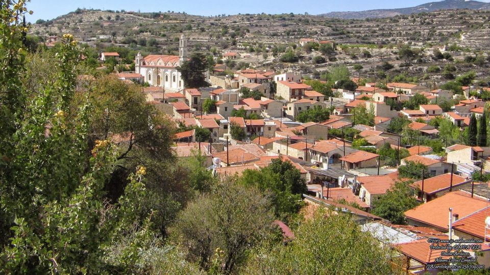 The beautiful village of Lofou in Limassol