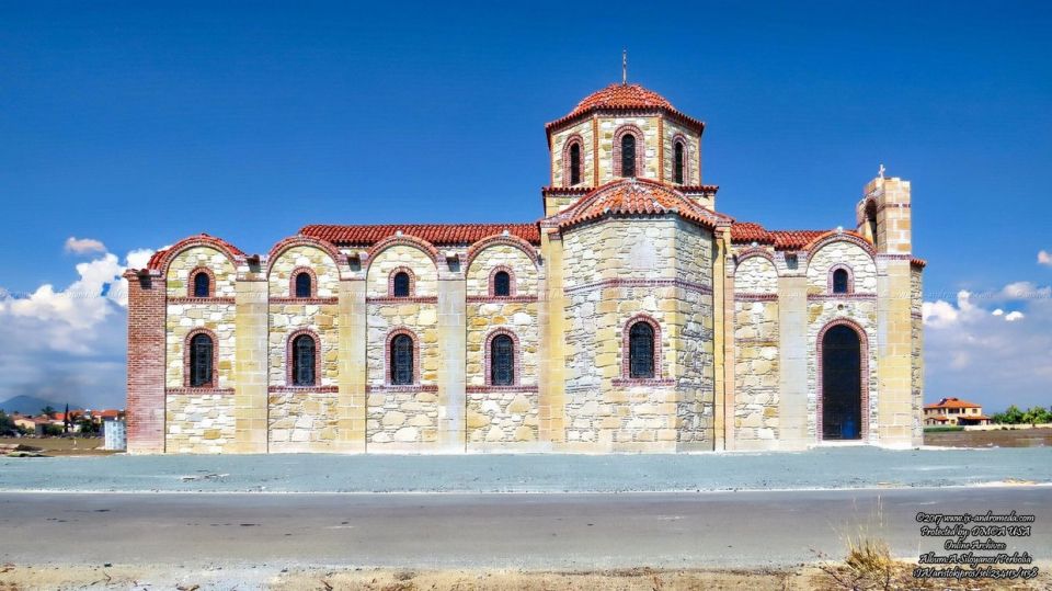 Ο Ιερός Ναός Αγίου Σιλουανού του Αθωνίτη στο χωριό Περβόλια Λάρνακος