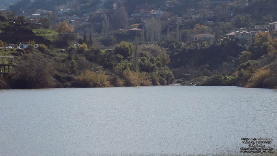 Η Λίμνη που δημιουργεί το φράγμα του Καλοπαναγιώτη