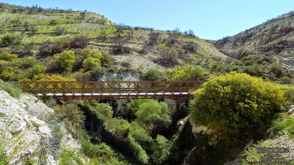 The Metal bridge of Trozena is a miracle of engineering