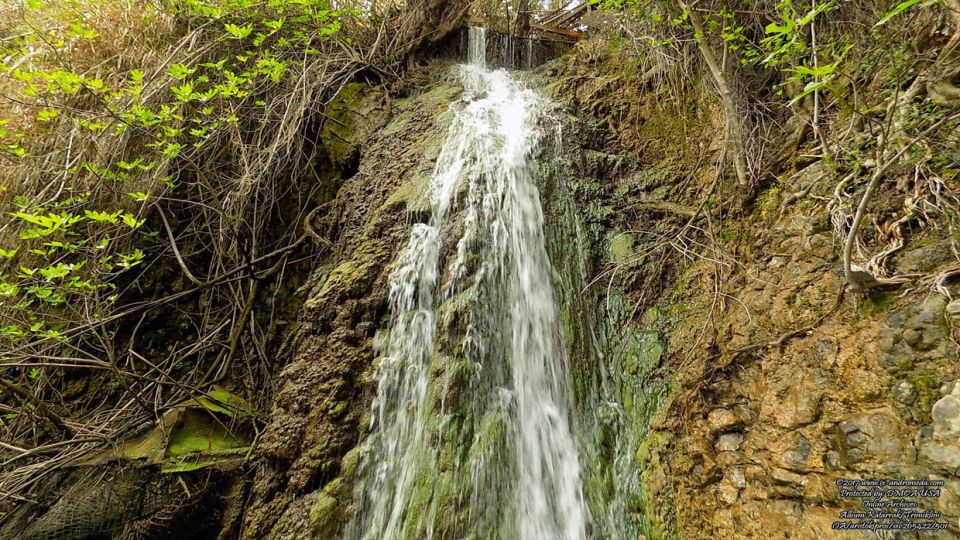 The waterfall of Trimiklini is found on a private area of land