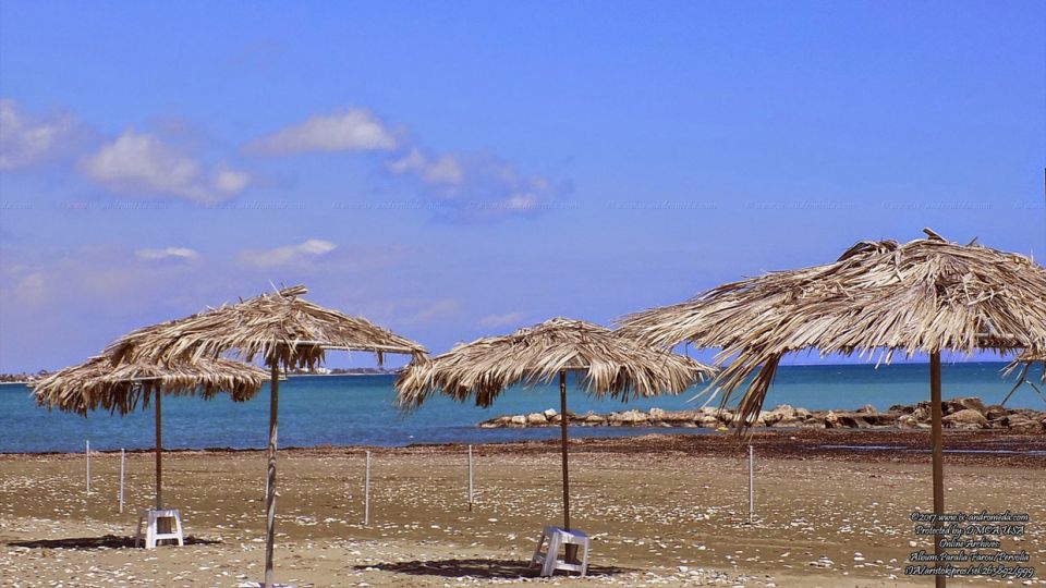 Pharos beach in Pervolia, Larnaca is a blue flag holder