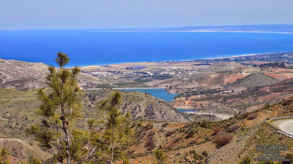The gulf of Morfou, as you can see it from the location Vouppos