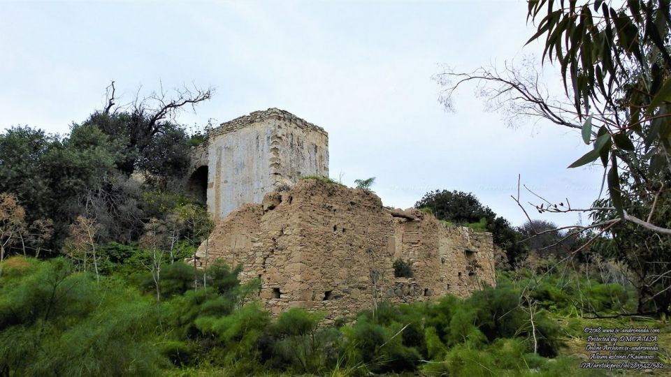 Ο Νερόμυλος στην τοποθεσία Κότσινες του χωριού Καλαβασός