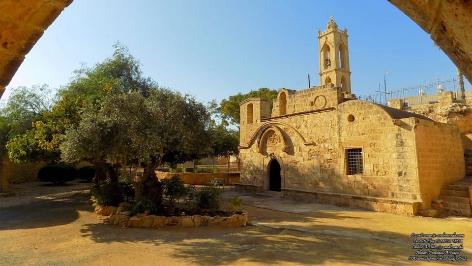 Η Ιερά Μονή Παναγίας Αγίας Νάπας που βρίσκεται στην ομώνυμη κοινότητα της Αμμοχώστου 