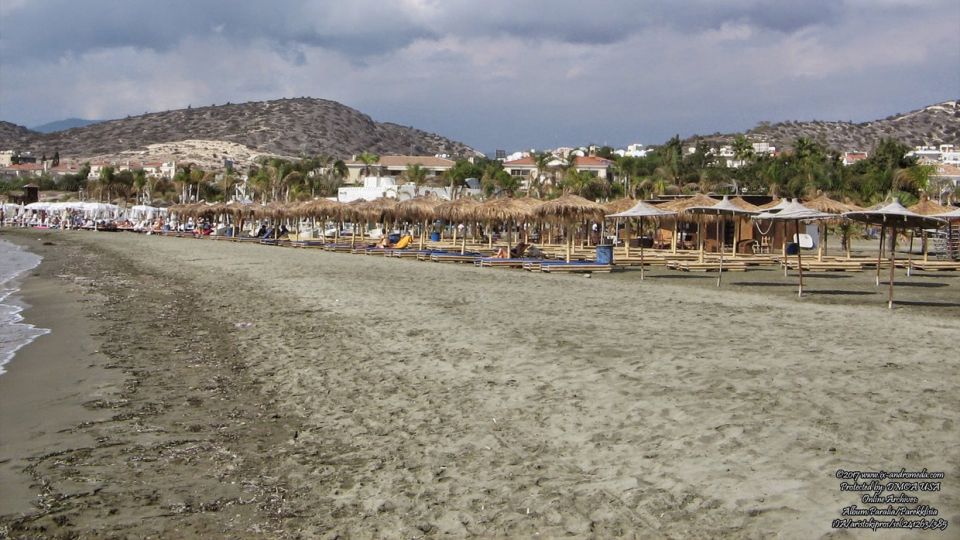 The Community beach of Parekklisia is awarded as a Blue Flag beach