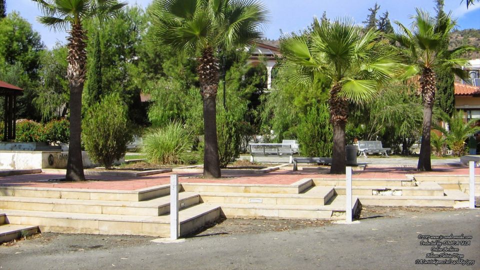 Ένα από τα πολλά πάρκα που υπάρχουν στο χωριό Πυργά