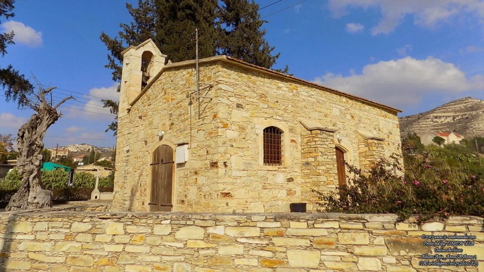 The old church of Agia Anna in the village of Larnaca called Agia Anna