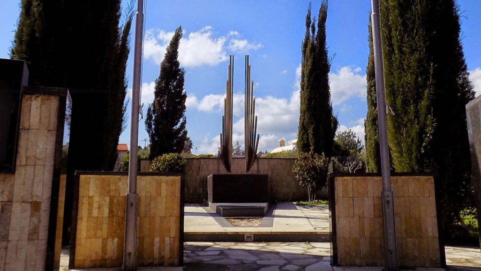Monument in the honour of the Heros for the battles of the Cypriot nation for Democracy and Freedom