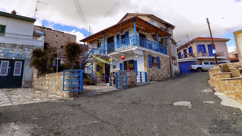 Traditional houses in the village of Koilani, Limassol