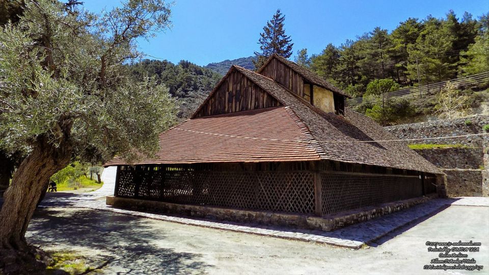 The Holy Monastery of Panagia tou araka, in the village of Pitsilia, Lagoudera