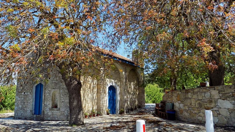 The Holy Church of Agios Georgios is the only thing that has been saved in the village of Trozena