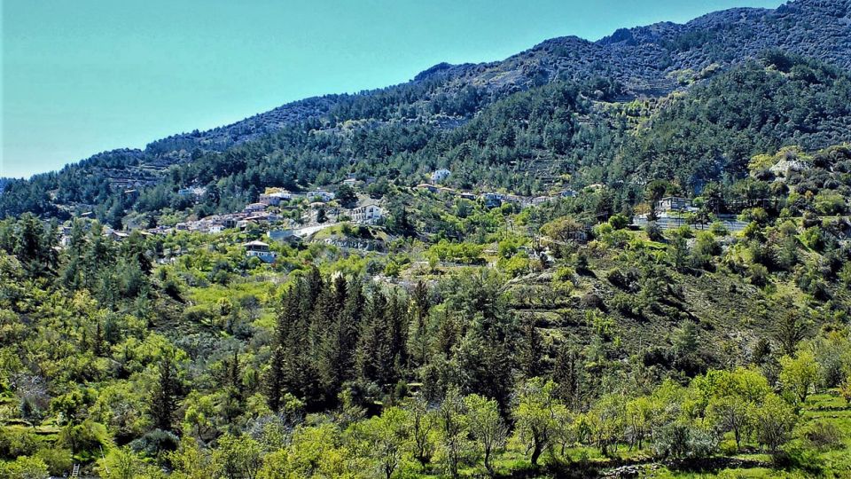Lagoudera village in the “shade” of the mountain of Madari