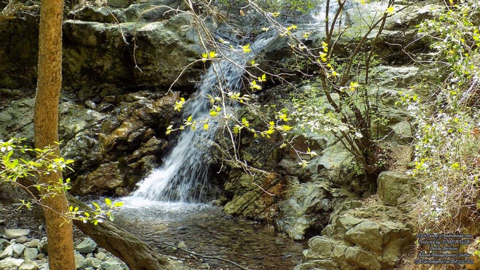 The waterfall in Mesa Potamos or “Potamos tis Arkolachanias”