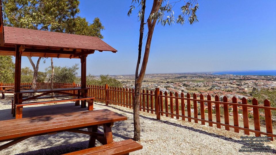 The picnic area of Oroklini on the peak of the Arodafni hill