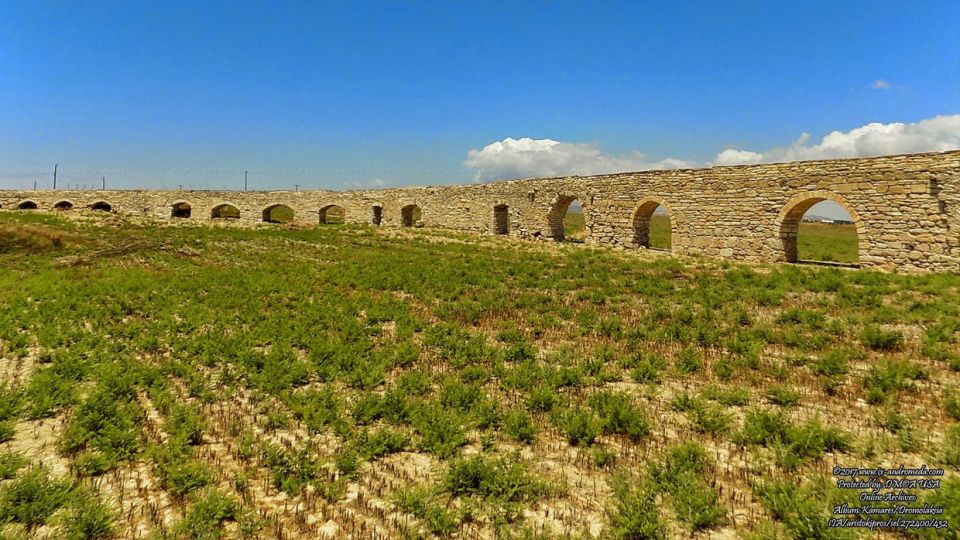 The “kamares” (arches) of the Othoman aqueduct in Dromolaxia, Larnaca