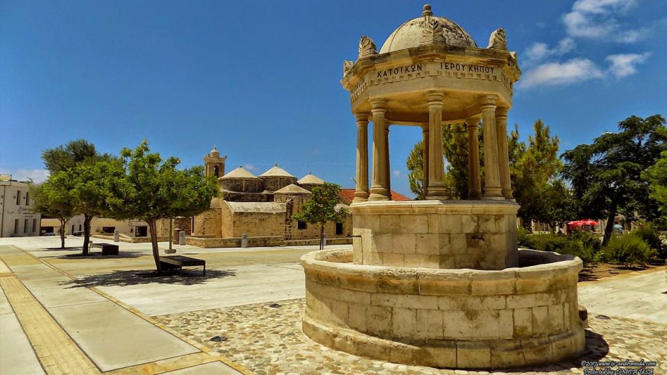 Η κεντρική πλατεία στον δήμο της Γεροσκήπου