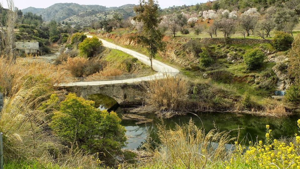 Η είσοδος του ποταμού Ακάκι στον υδατοφράκτη Καλού Χωριού Κλήρου